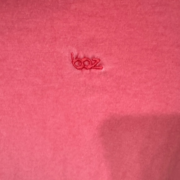 BOZ Peru Surfing Men's Pink V-Neck Short Sleeve Tee - Picture 3 of 7